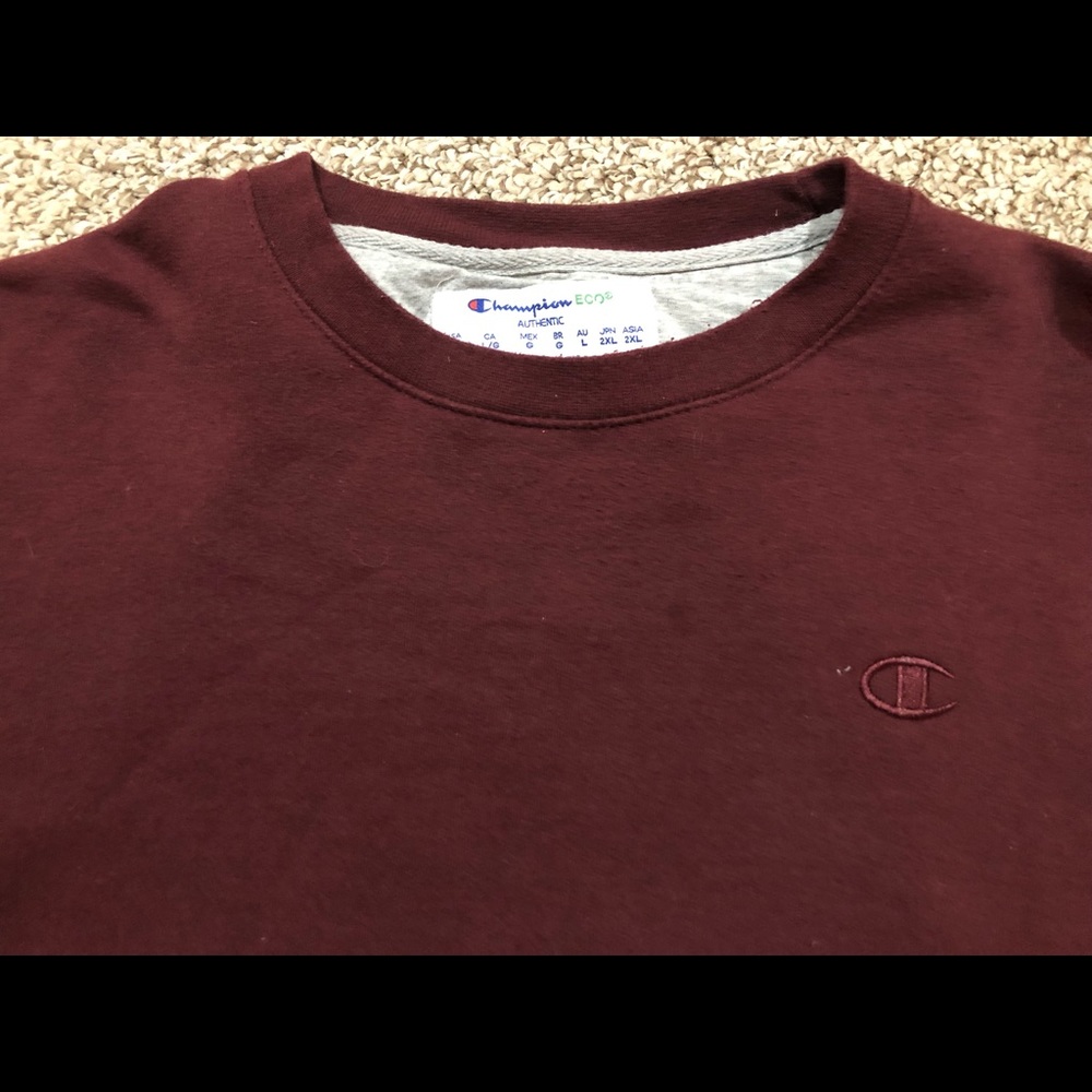 Champion crew neck sweatshirt
